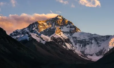 Top van de Mount Everest