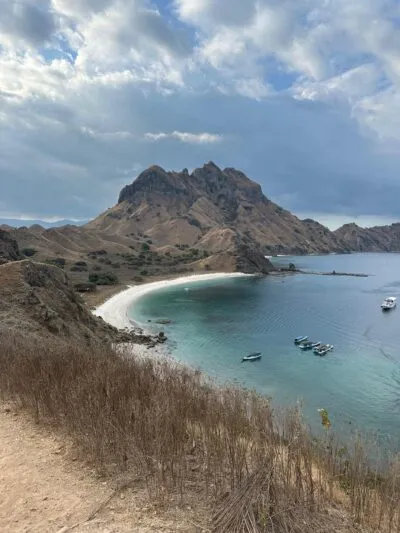 Komodo Island in Indonesië.