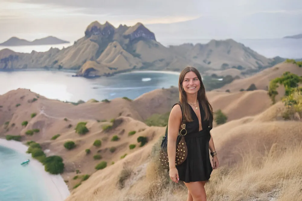 Robin op Komodo-eiland in Indonesië