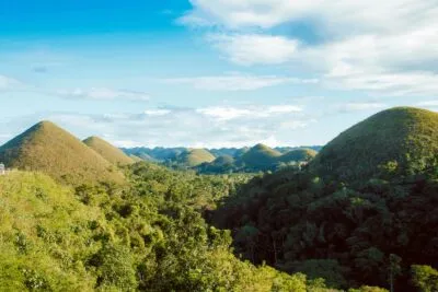 Chocolate Hills op Bohol, Filipijnen