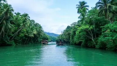 Loboc River op Bohol, Filipijnen