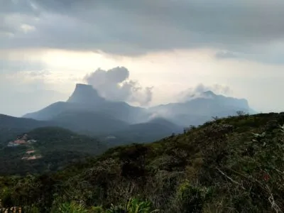 Sri Lanka Adams Peak Gebergte Wolken