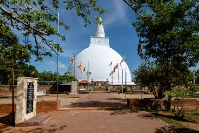 Sri Lanka Anuradhapura Tempels Ruines