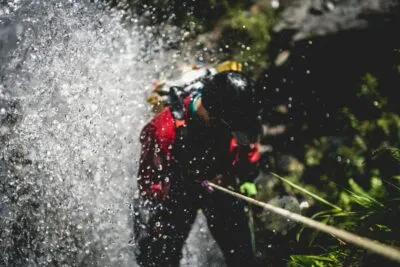 Canyoning in Kithulgala in sri lanka